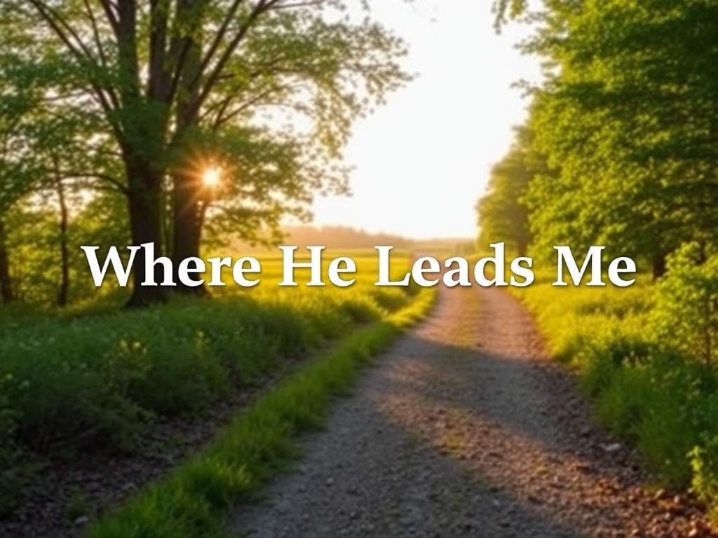 He Leads Me